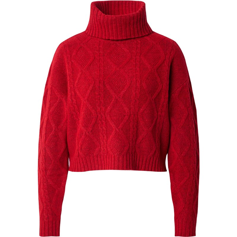 ABOUT YOU Sveter Carla červená melírovaná 47762888