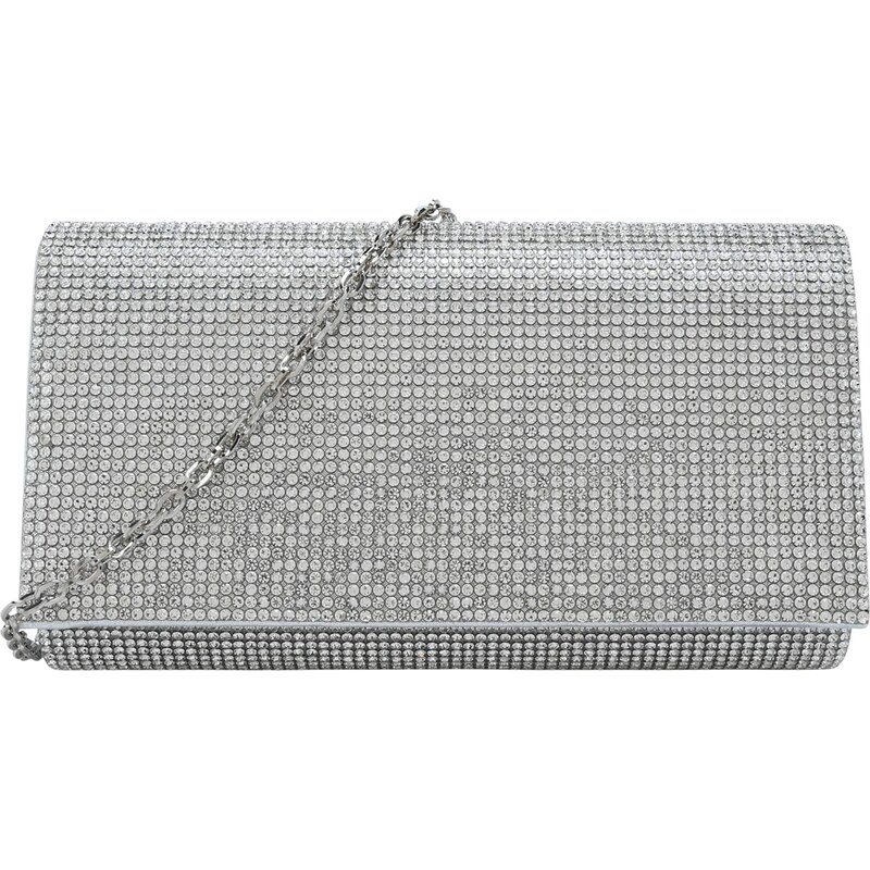 mascara Listová kabelka strieborná 49208922