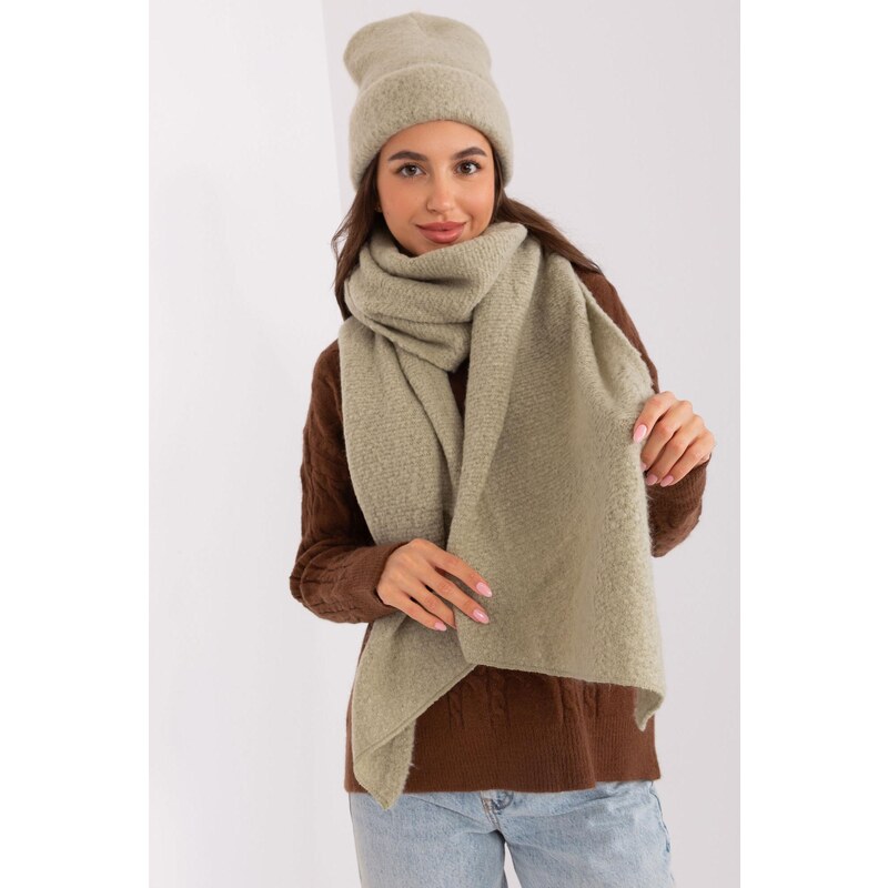 MladaModa Hrejivý dámsky šál model 72028 tmavý mentolový 47485283