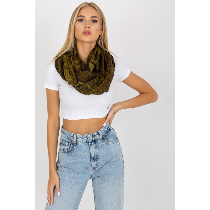 MladaModa Viskózová komínová šatka so zvieracím vzorom model 6162 47485416
