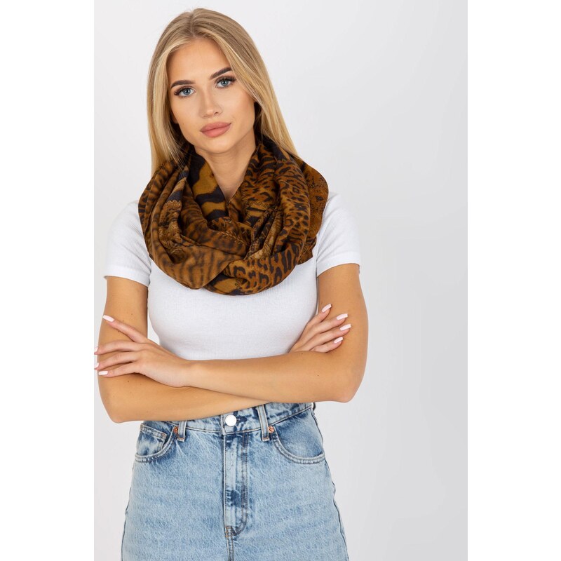 MladaModa Viskózová komínová šatka so zvieracím vzorom model 6162 47485417