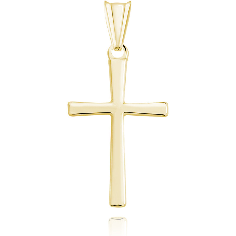 Olivie Strieborný prívesok KRÍŽOK GOLD 8170 47509091