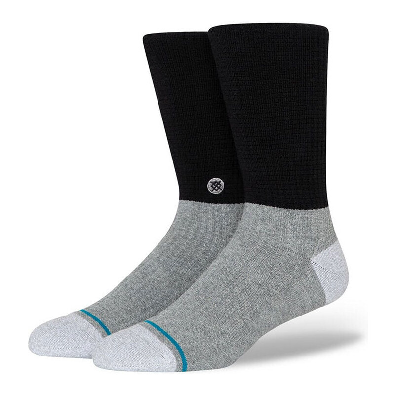 Stance Head Block Crew Sock - Unisex - Ponožky Stance - Sivé - 66358069