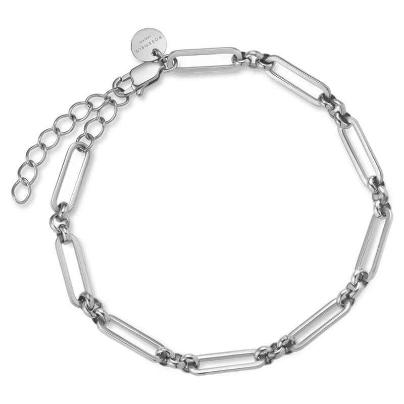 Oceľový náramok Rosefield v striebornej farbe Multilink JTBCS-J439 64843919