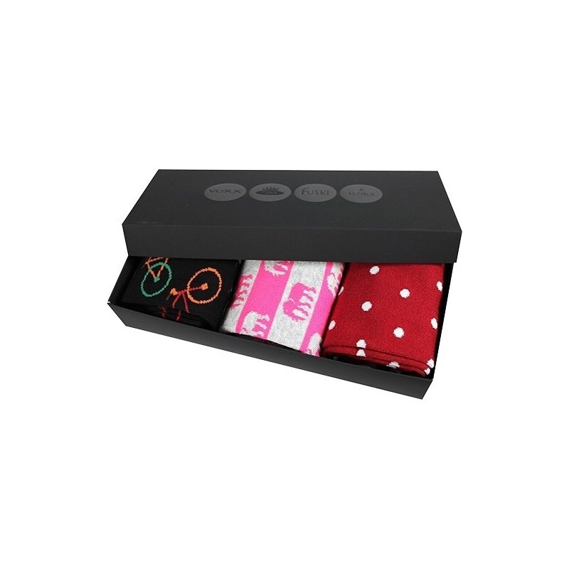 WEBOX farebné ponožky v krabičke Lonka - mix 06 47501263