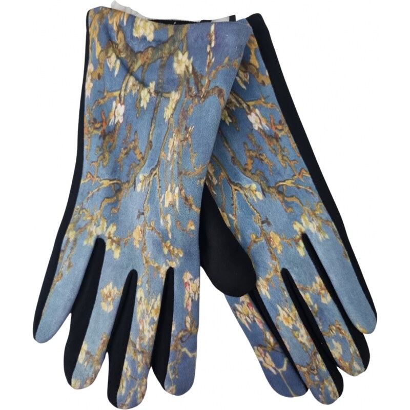 E-shop Katrins Fashion Dámske elegantné rukavičky Van Gogh