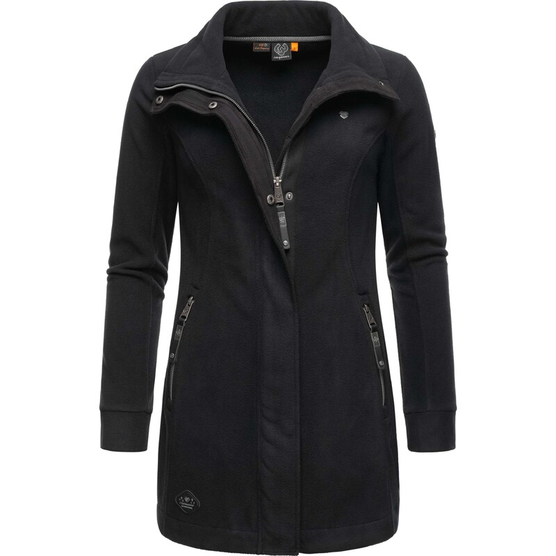 Ragwear Flisová bunda Letrice čierna 54267543