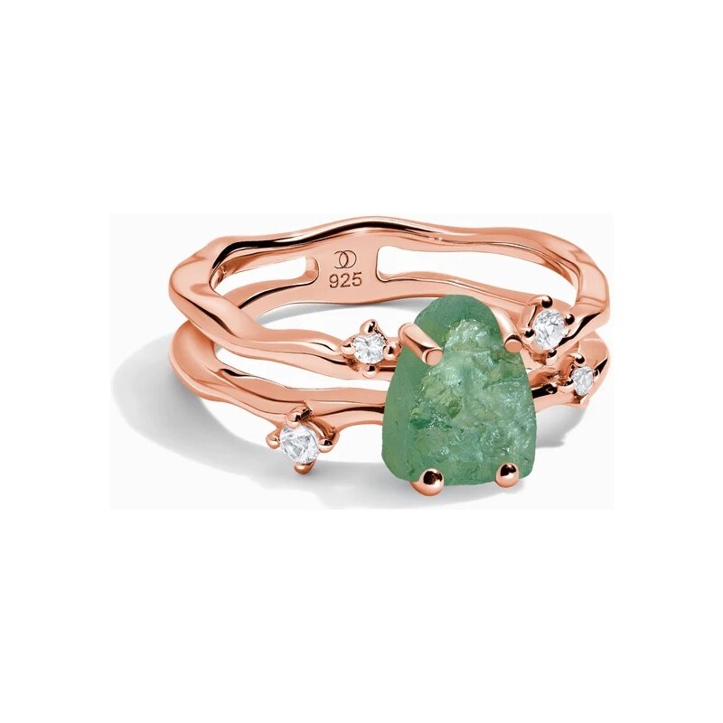 Royal Exklusive Royal Fashion prsteň Pozitíva 18k ružové zlato Vermeil 57570449