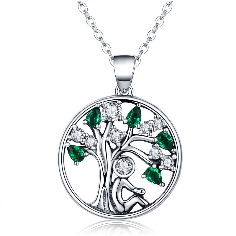 Royal Fashion strieborný náhrdelník Strom života 53966072