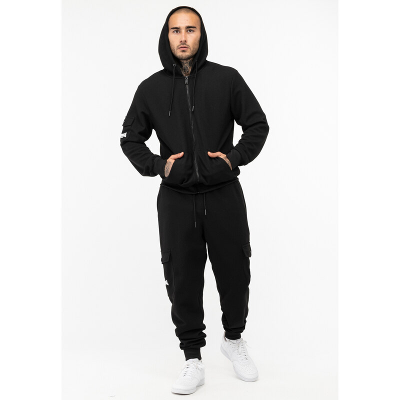 Lonsdale Mens hooded tracksuit regular fit 50659680