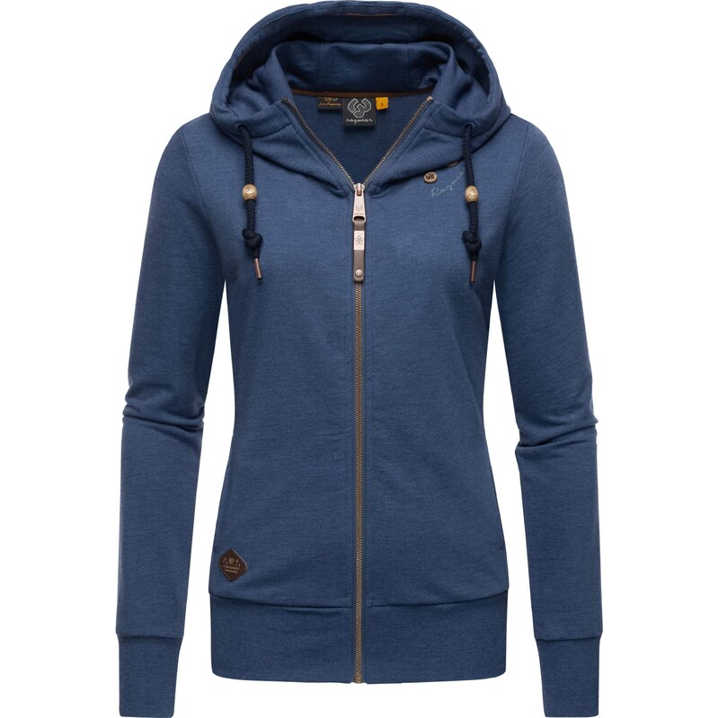 Ragwear Tepláková bunda Paya námornícka modrá / svetlomodrá 67905773