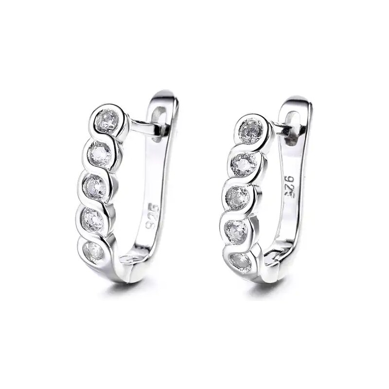 MAJYA Strieborné náušnice HAILEY 10794 64581146