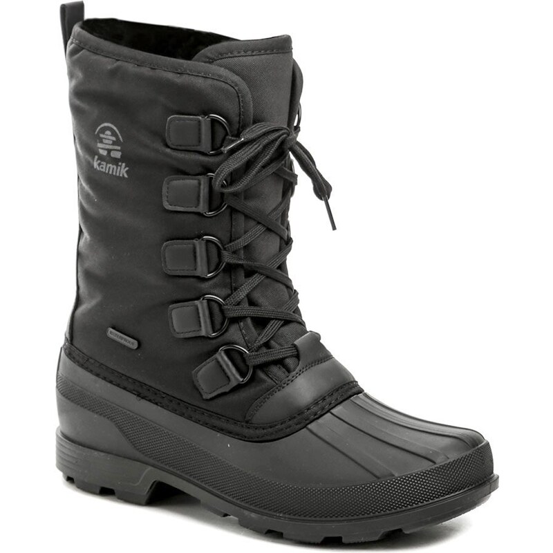 Kamik William N čierna pánska zimná obuv 47485726