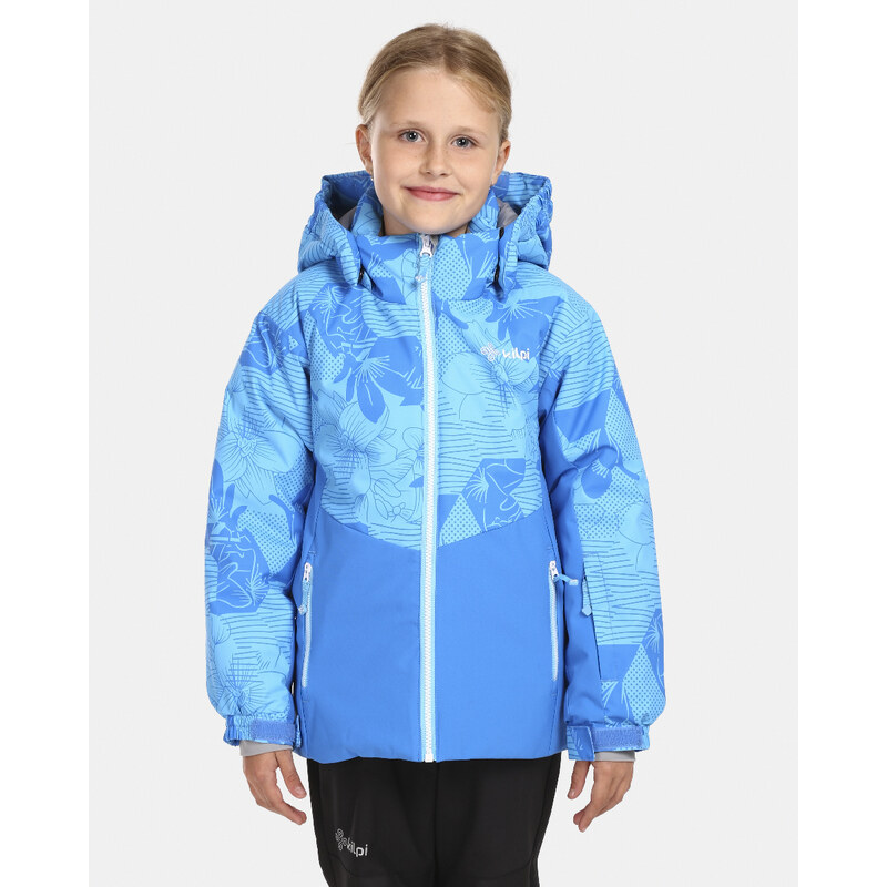 Dievčenská lyžiarska bunda Kilpi SAMARA-JG modrá