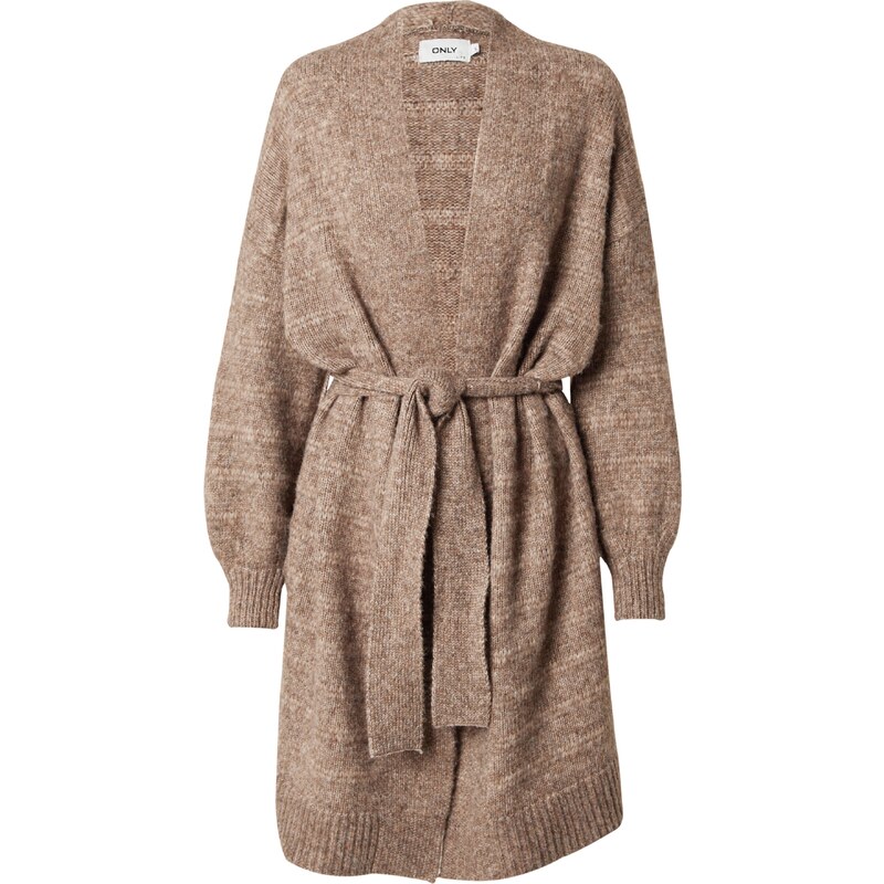 ONLY Kardigán hnedá melírovaná 48858684