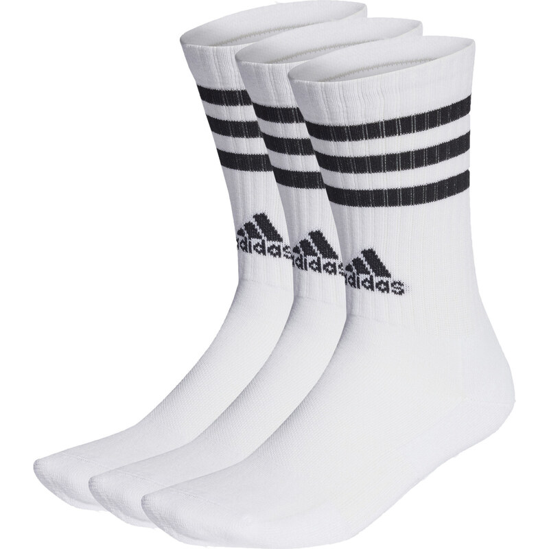 adidas Performance adidas 3-Stripes Cushioned Crew Socks 3 Pairs WHITE 47609984