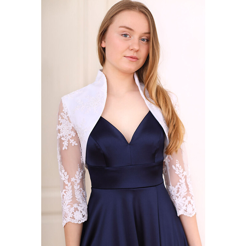 Glara Bolerko - čipkové rukávy 49330244