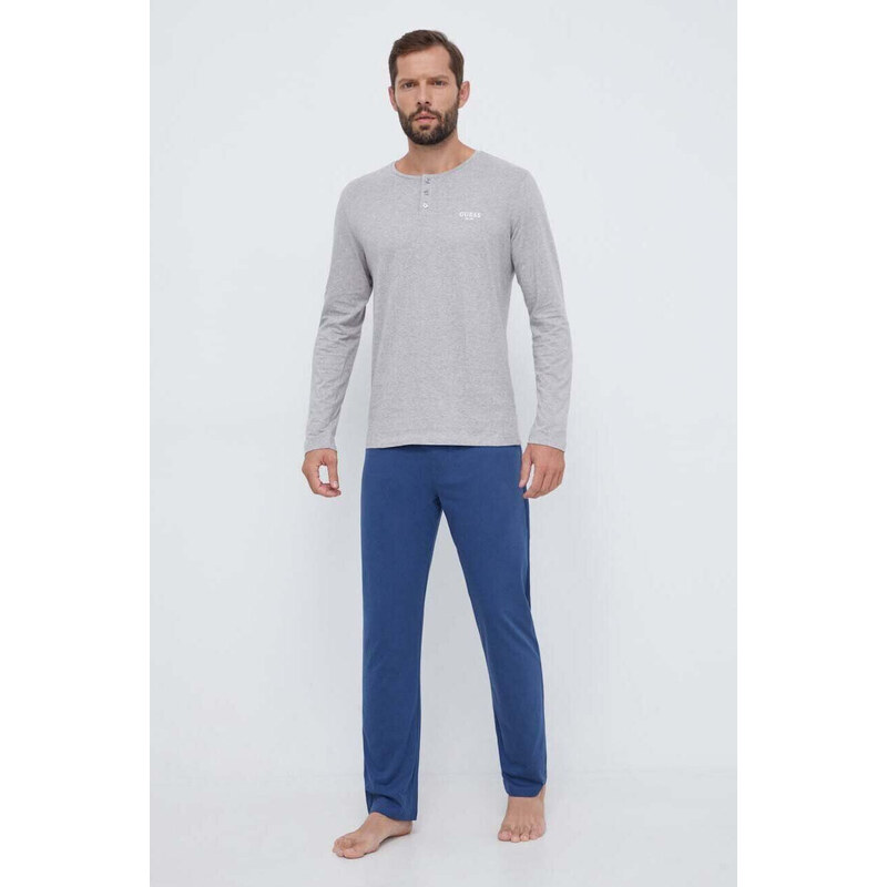 Pánske pyžamo U3BX00KBZG0 G75N modro/sivé - Guess 49785584
