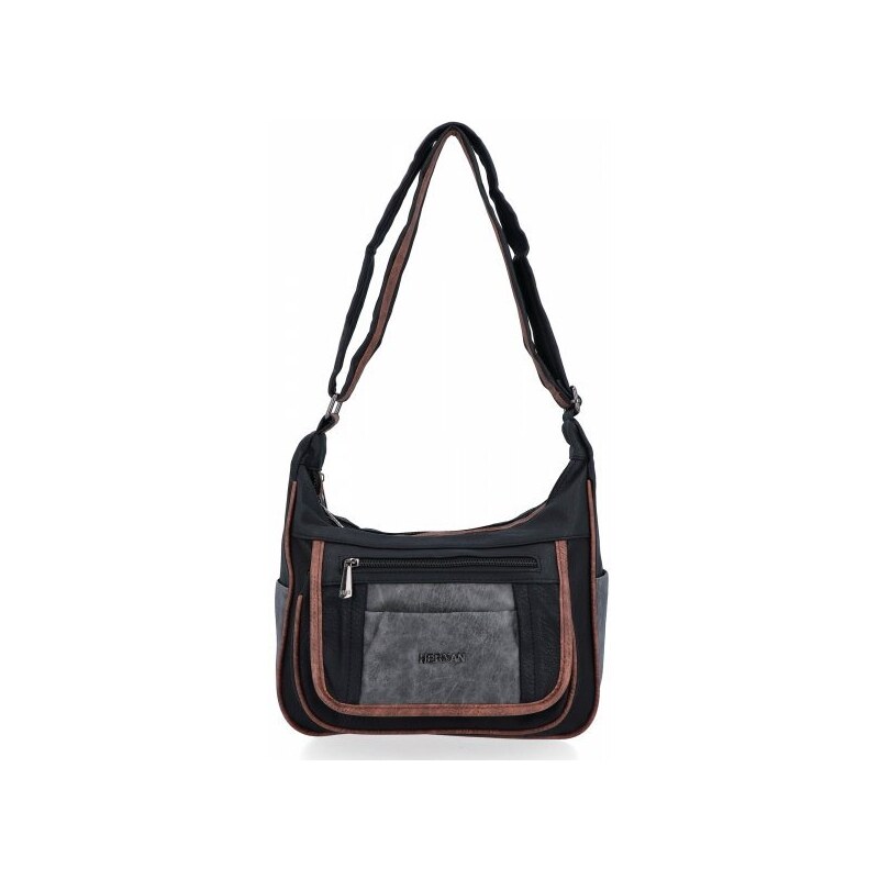 Dámská kabelka listonoška Hernan čierna 8969-1 47633779