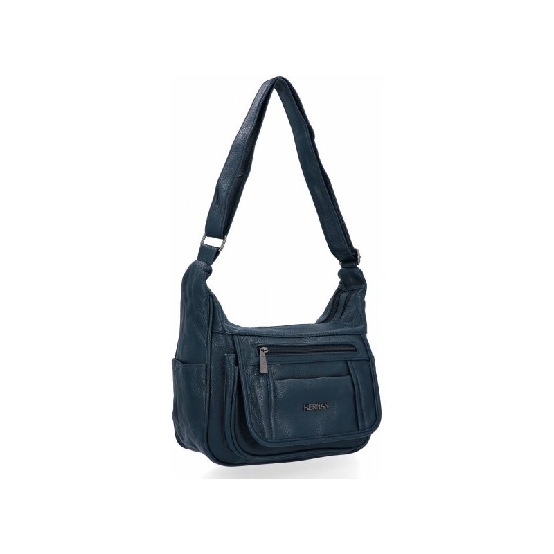 Dámská kabelka listonoška Hernan tmavo modrá 8969 66936838