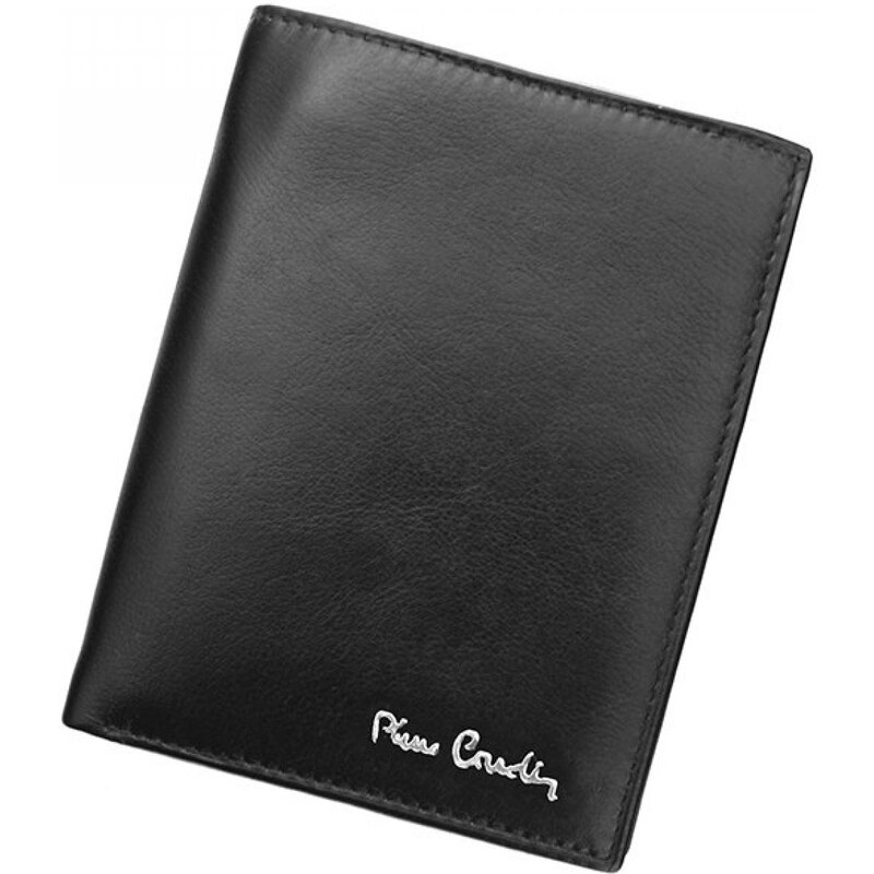 Pánska kožená peňaženka čierna - Pierre Cardin Maxval čierna 48816239