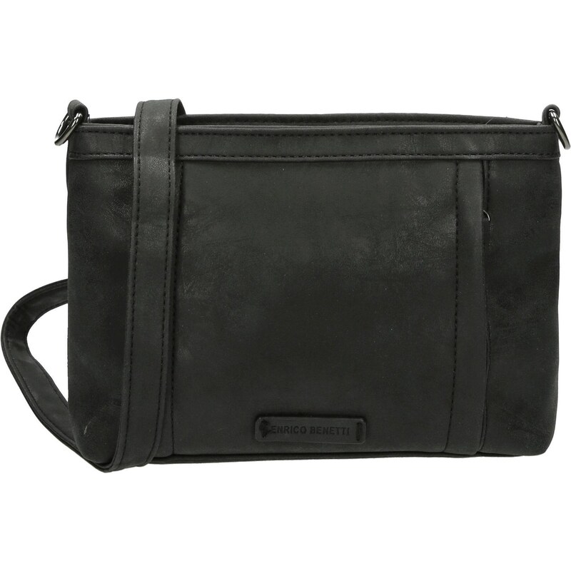 Dámska crossbody taška čierna - Enrico Benetti Miriale čierna 47641789