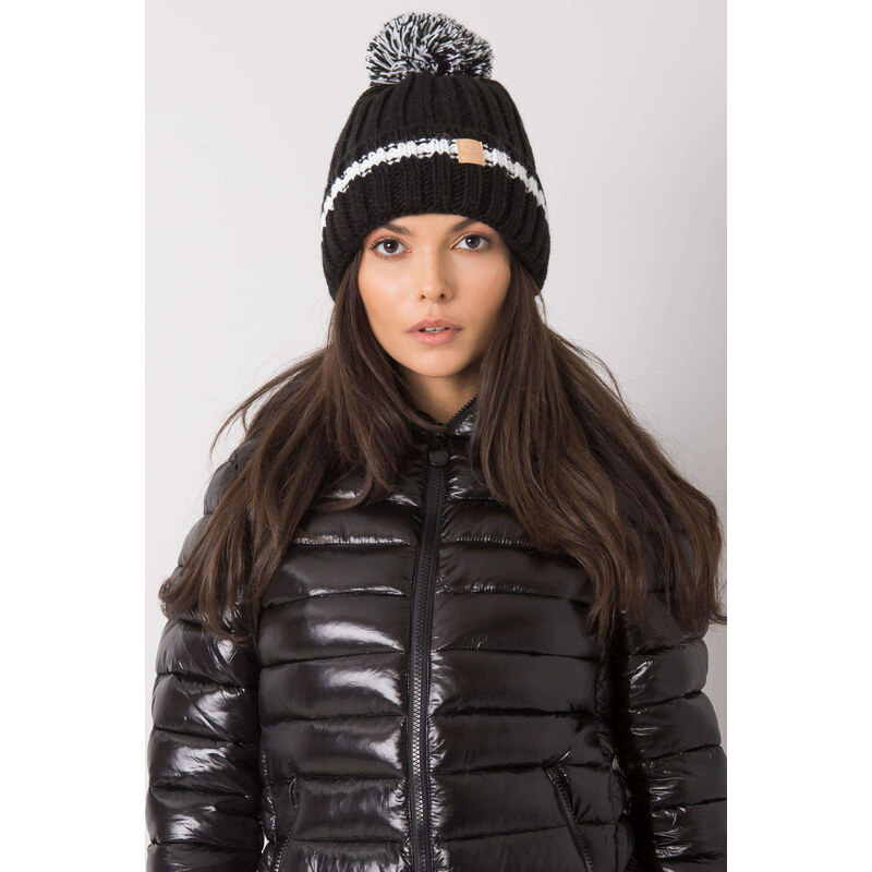 Glara Pletená čiapka s vlnou 47635668