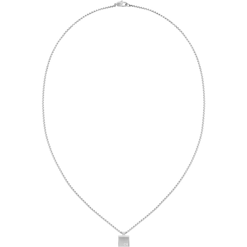 Calvin Klein Moderný oceľový náhrdelník Sculptural 35000486 66585148