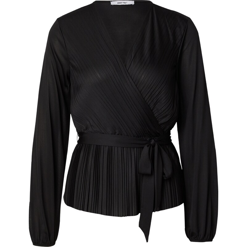 ABOUT YOU Blúzka Lilia čierna 54632814