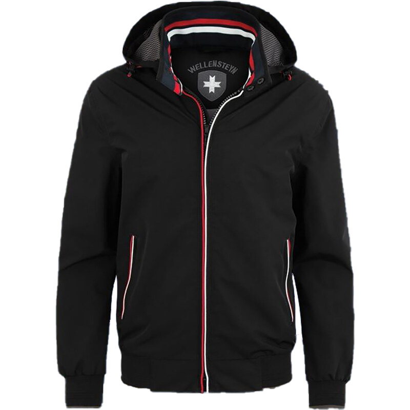 WELLENSTEYN College pánska funkčná čierna prechodná bunda 47634944