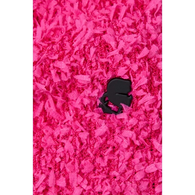 Sveter Karl Lagerfeld dámsky, ružová farba