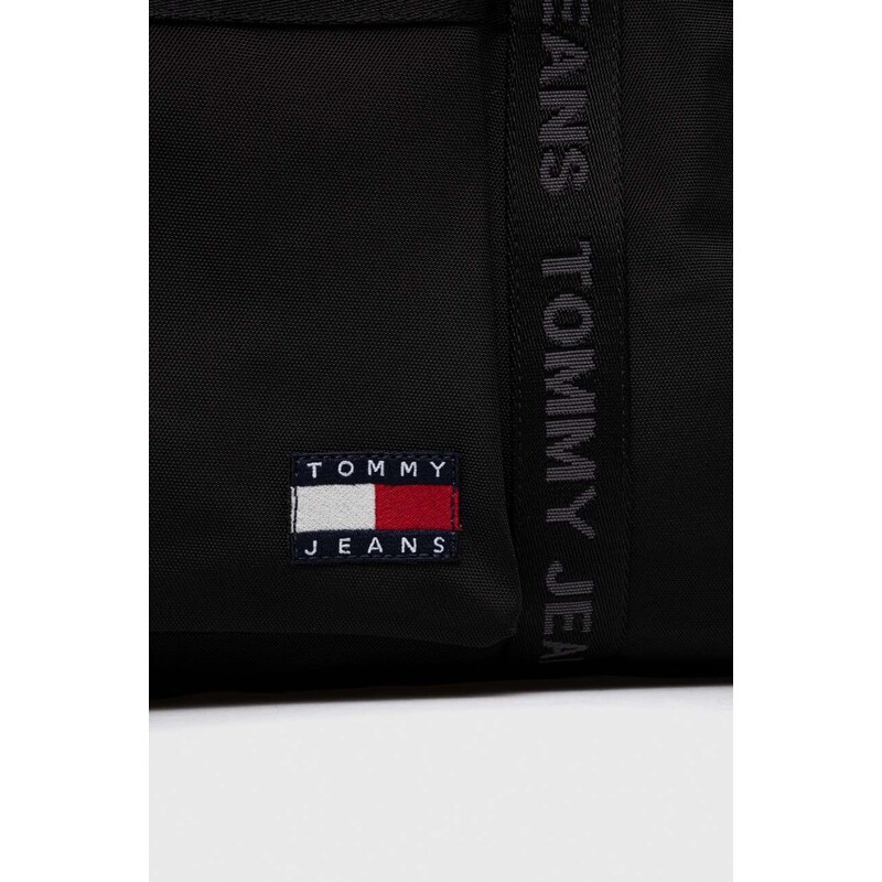 Taška Tommy Jeans čierna farba,AM0AM11966