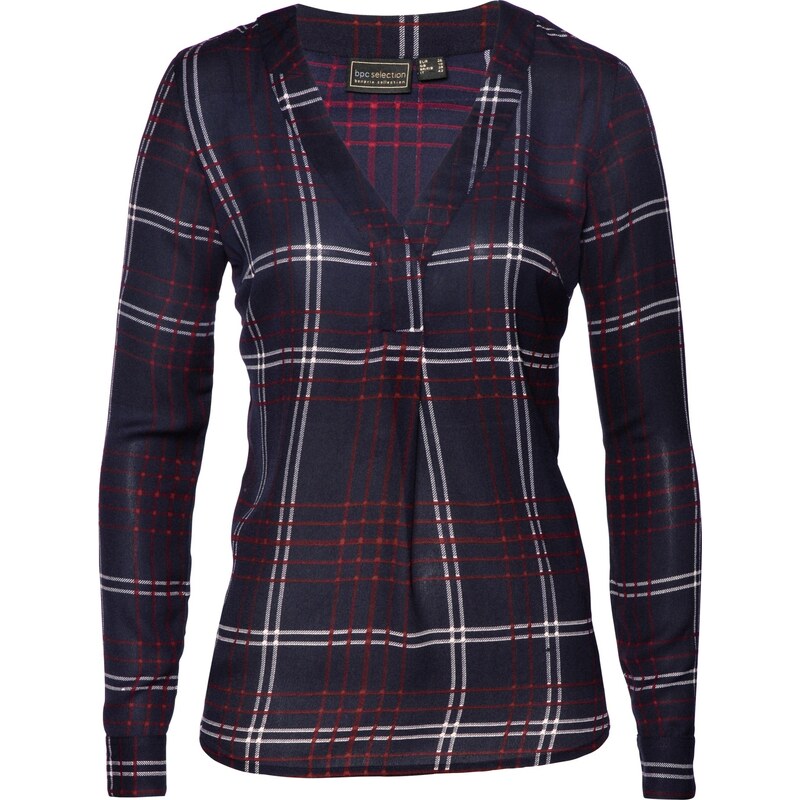 bonprix Tuniková blúzka, farba modrá 45857859