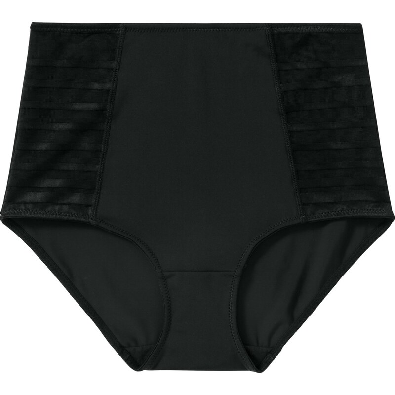 bonprix Sťahovacie nohavičky, stredný tvarujúci efekt, farba čierna 44789445