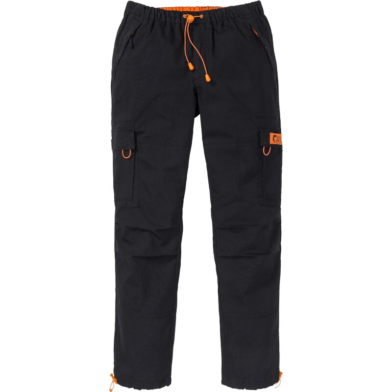 bonprix Voľné nohavice, Relaxed Fit, rovné, farba čierna 44896869