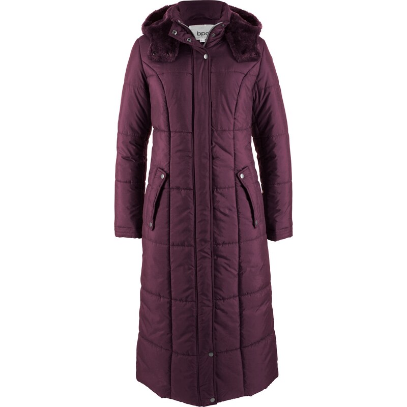 bonprix Ľahký prešívaný kabát, farba fialová 45747268