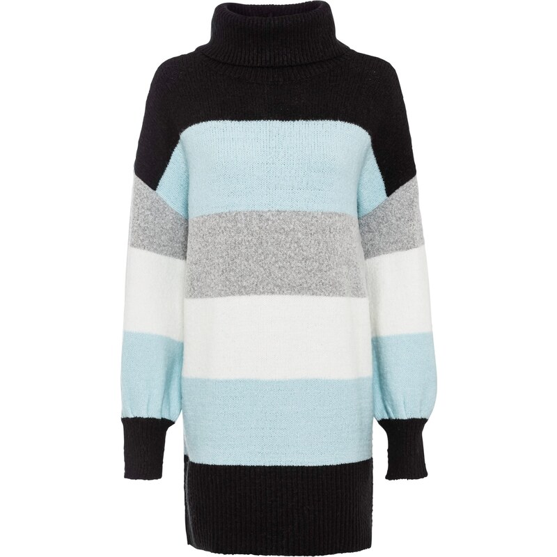 bonprix Dlhý pulóver, farba čierna 44790430