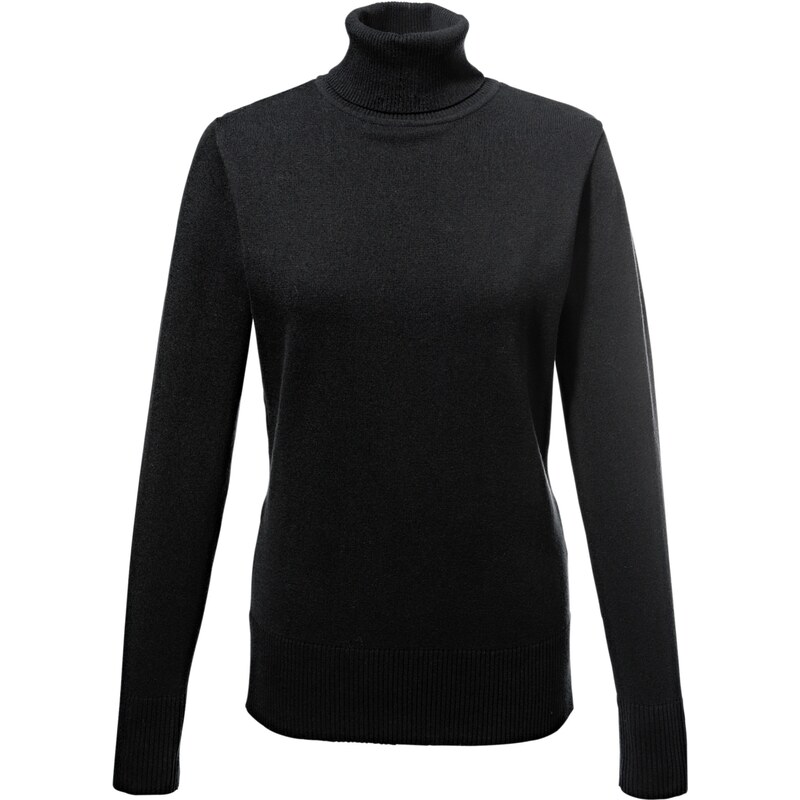 bonprix Rolák, jemne pletený, farba čierna 44740994