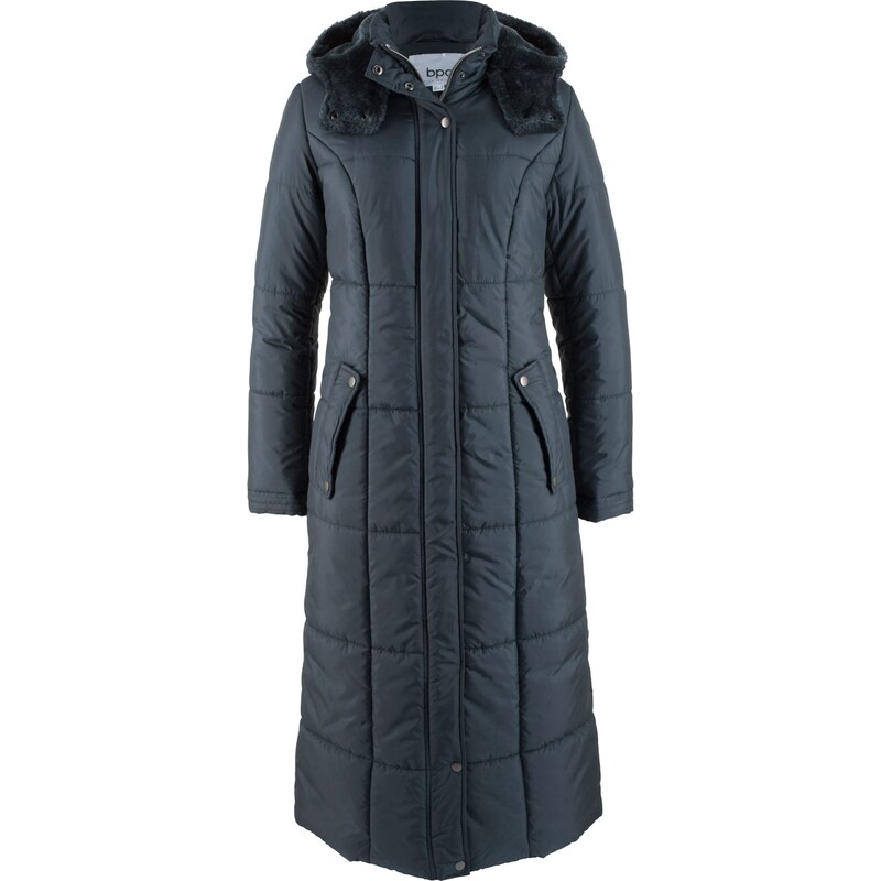 bonprix Ľahký prešívaný kabát, farba modrá 45859437