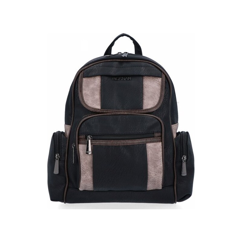 Dámská kabelka batôžtek Hernan čierna 3181 47659116
