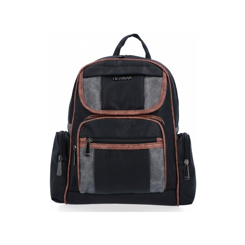 Dámská kabelka batôžtek Hernan čierna 3181 47659117