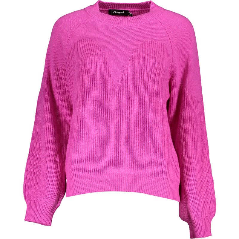 Ružový sveter Desigual 64708643