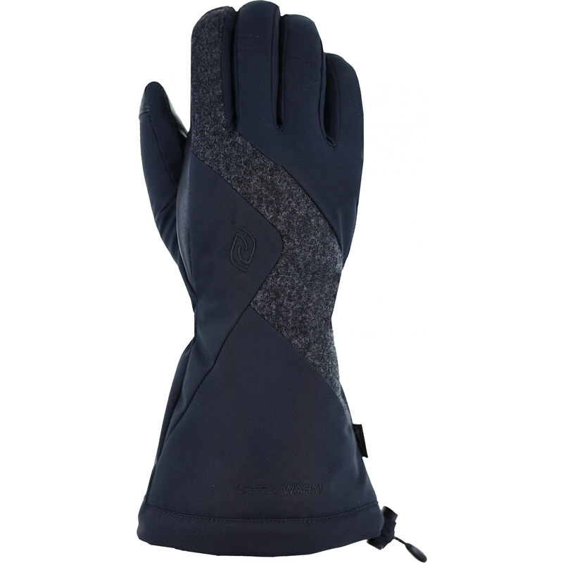 ROECKL Lyžiarske rukavice Serfaus čierna/grafitová 47678245