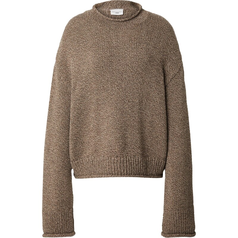 ABOUT YOU x Marie von Behrens Sveter Suzi hnedá melírovaná 50746282