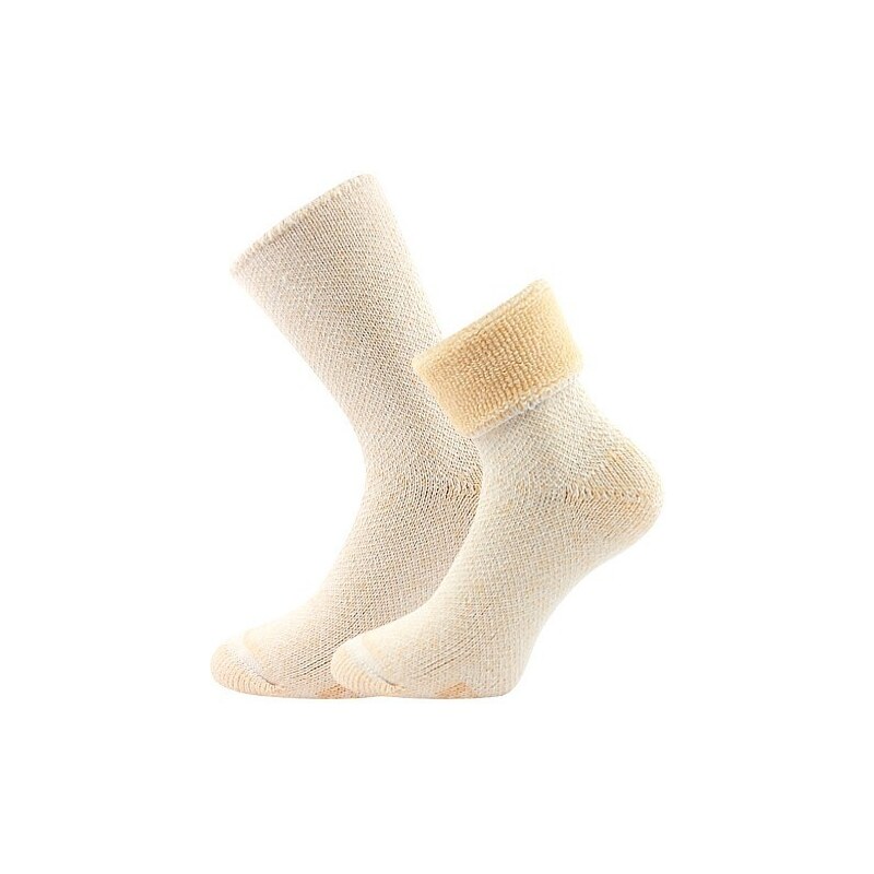 POLARIS hrejivé spacie ponožky s voľným lemom Boma Meruňková 35-38 1 52601240