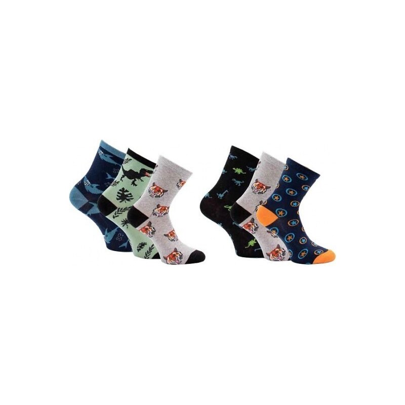 PREDATORS detské veselé ponožky TRENDY SOCKS náhodný mix 23-26 3 páry 47686049