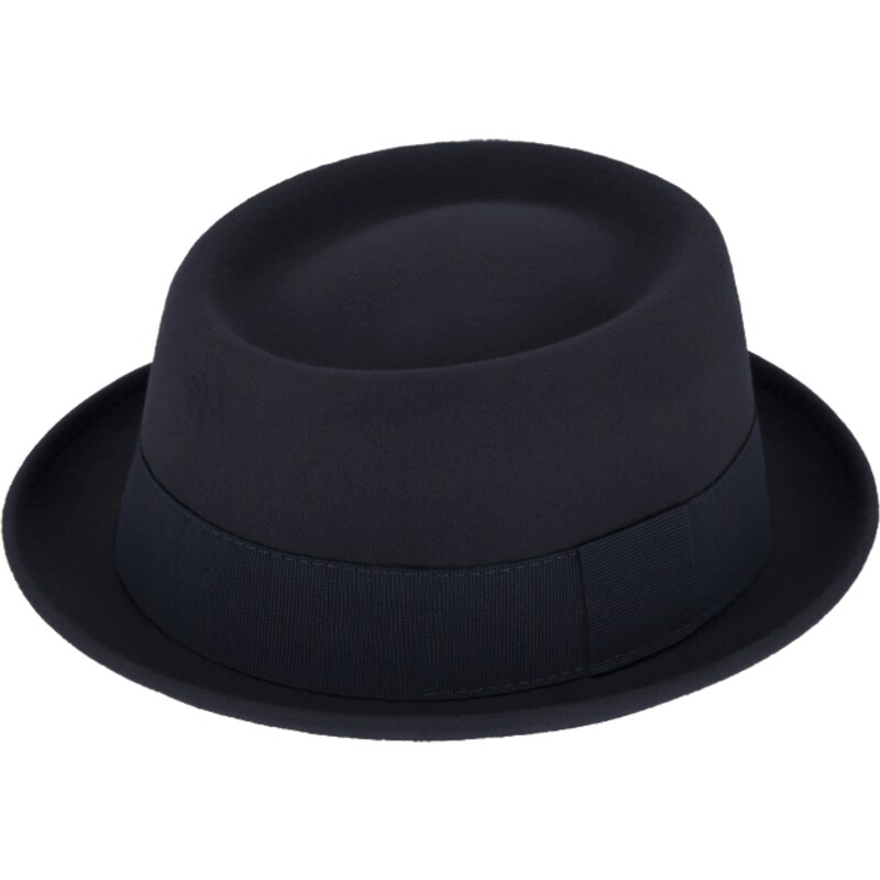 Fiebig - Headwear since 1903 Plstený klobúk porkpia Crushable - Fiebig - modrý klobúk 305017