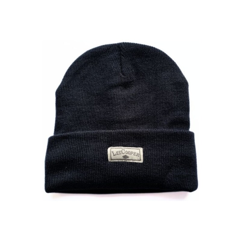 Lee Cooper Zimná Úpletová Čiapka s vnútorným Fleecom Unisex modrá 47737239