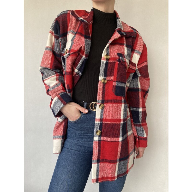 modnenakupy.sk Dámska košeľová bunda typu shacket STORMY 47695997