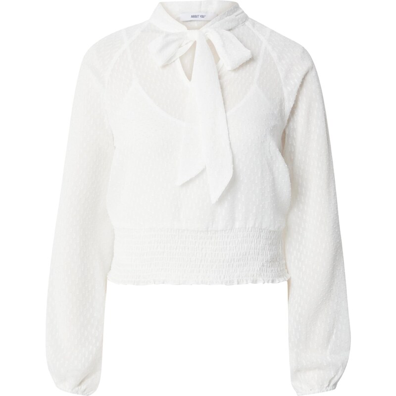 ABOUT YOU Blúzka Rebecca biela 47713445